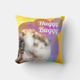 HammyVille – かわいいハムスターハートハギー乳母車 クッション