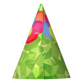 Hammyville – かわいいハムスターライムグリーンジェム パーティーハット (裏面)