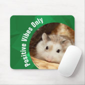 HammyVille – かわいいハムスター前向きビベスのみ マウスパッド (マウス)