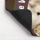 HammyVille – かわいいハムスター前向きビベスのみ マウスパッド (コーナー)