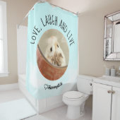 HammyVille – かわいいハムスター新鮮&スキキークリーン シャワーカーテン (インサイチュ)