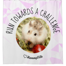 HammyVille – かわいいハムスター新鮮&スキキークリーン シャワーカーテン