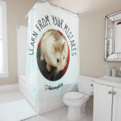 HammyVille – かわいいハムスター新鮮&スキキークリーン シャワーカーテン (インサイチュ)