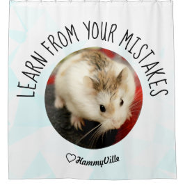 HammyVille – かわいいハムスター新鮮&スキキークリーン シャワーカーテン