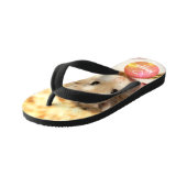 HammyVille – かわいいハムスター キッズビーチサンダル (アングル)