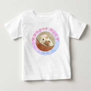 HammyVille – かわいい茶色のホワイトハムスター – すごい子供 ベビーTシャツ