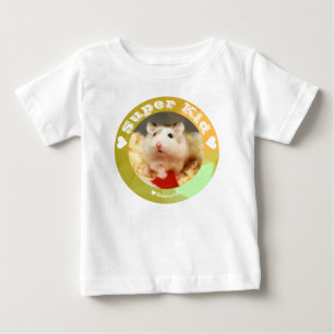 HammyVille – かわいい茶色のホワイトハムスター – すごい子供 ベビーTシャツ