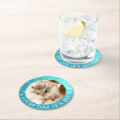 Hammyville – かわいいRobo Hamster ラウンドペーパーコースター (インサイチュ)