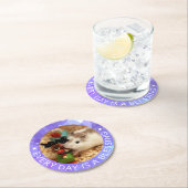 Hammyville – かわいいRobo Hamster ラウンドペーパーコースター (インサイチュ)