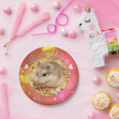 Hammyville – カワイロボハムスター賛美ズ ペーパープレート (パーティー)