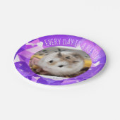 Hammyville – カワイロボハムスター賛美ズ ペーパープレート (アングル)