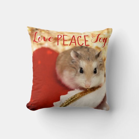 Hammyville -ハムスターの休日 クッション (正面)