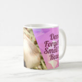 Hammyville – ハムスター花の香りバラ コーヒーマグカップ (正面右)