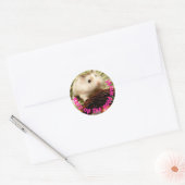 Hammyville – 可愛い保Hamster Up Good Work ラウンドシール (封筒)