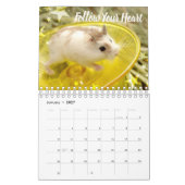 Hammyville -軽い星 カレンダー (1月 2027)