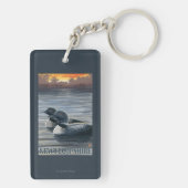 HampshireCommonの新しい水潜り鳥 キーホルダー (裏面)