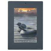 HampshireCommonの新しい水潜り鳥 クリップボード (裏面)
