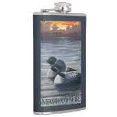 HampshireCommonの新しい水潜り鳥 フラスク (右)