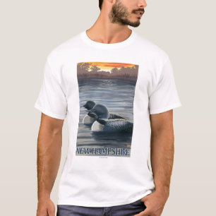 HampshireCommonの新しい水潜り鳥 Tシャツ