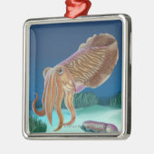 HampshireCuttlefish新しい場面 メタルオーナメント (左)