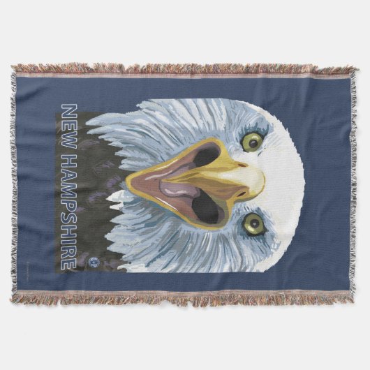 HampshireEagleの新しい終わり スローブランケット (正面)