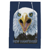 HampshireEagleの新しい終わり ミディアムペーパーバッグ (裏面)