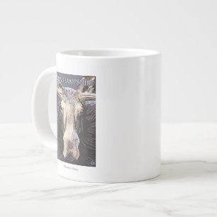 HampshireMooseの新しい終わり ジャンボコーヒーマグカップ