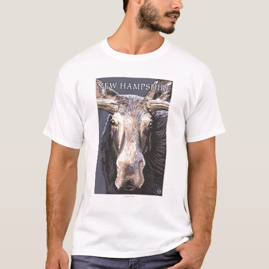 HampshireMooseの新しい終わり Tシャツ (正面)