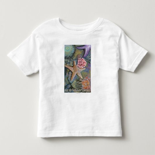 HampshireTidepool新しい場面 トドラーTシャツ (正面)