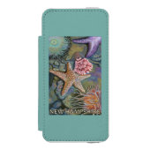 HampshireTidepool新しい場面 Incipio iPhoneウォレットケース (フォリオ 正面)