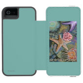 HampshireTidepool新しい場面 Incipio iPhoneウォレットケース (フォリオオープン)