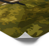 Hampstead Heath London Skyline Travel Poster ポスター (角)