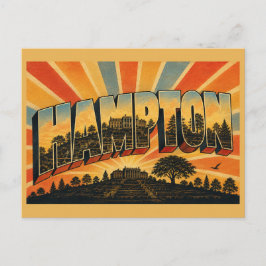 Hampton National Historic Site メリーランド州 ヴィンテージ トラベル ポストカード