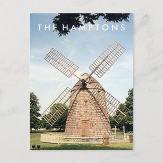 Hamptonsの風車の郵便はがき ポストカード