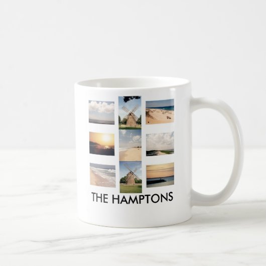 Hamptons -マグ-は9 scenicsを着色します コーヒーマグカップ (右)