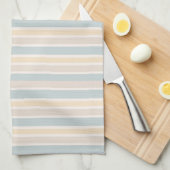 Hamptons Coastal Stripe Kitchen Towel キッチンタオル (四つ折り)
