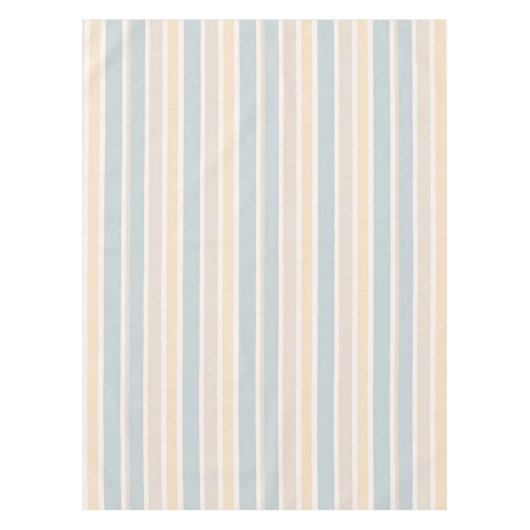 Hamptons Coastal Stripe Tablecloth テーブルクロス (正面)