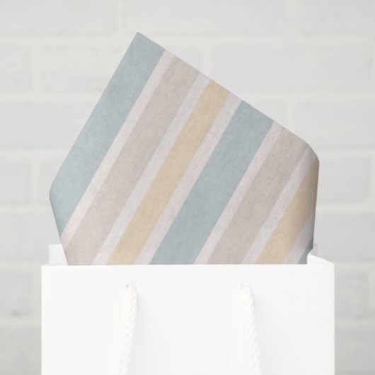 Hamptons Coastal Stripe Tissue Paper 薄葉紙 (ギフトバッグ)