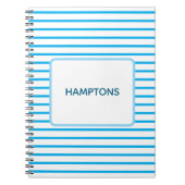 Hamptons Notebook ノートブック (正面)
