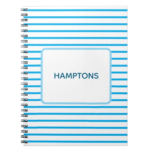 Hamptons Notebook ノートブック (正面)
