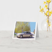Hamptons 「Sタイプの」NOTECARD カード (黄色い花)