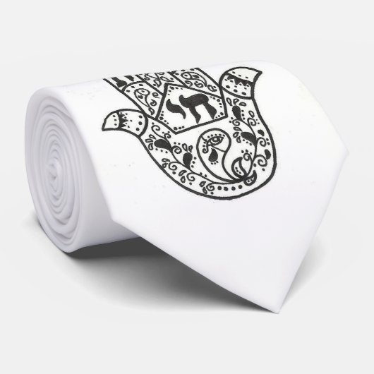 Hamsaのタイ ネクタイ (ロール)