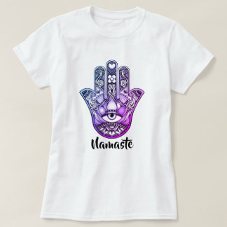 Hamsaのナマステ Tシャツ