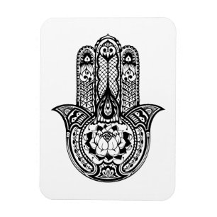 Hamsaの刺激を受けたな記号 マグネット