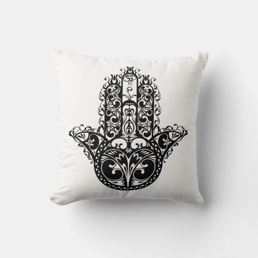 Hamsaの装飾的なデザイン クッション (正面)