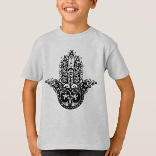 Hamsaの装飾的なデザイン Tシャツ