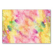 HAMSAハンドオブファティマシンボルアムレットヘンナフローラ テーブルナンバー (裏面)