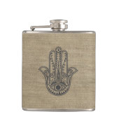 HAMSAファティマのシンボルミュレットの手 フラスク (正面)