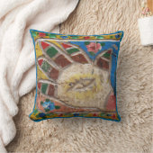 Hamsa手 クッション (ブランケット)