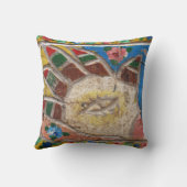 Hamsa手 クッション (裏面)